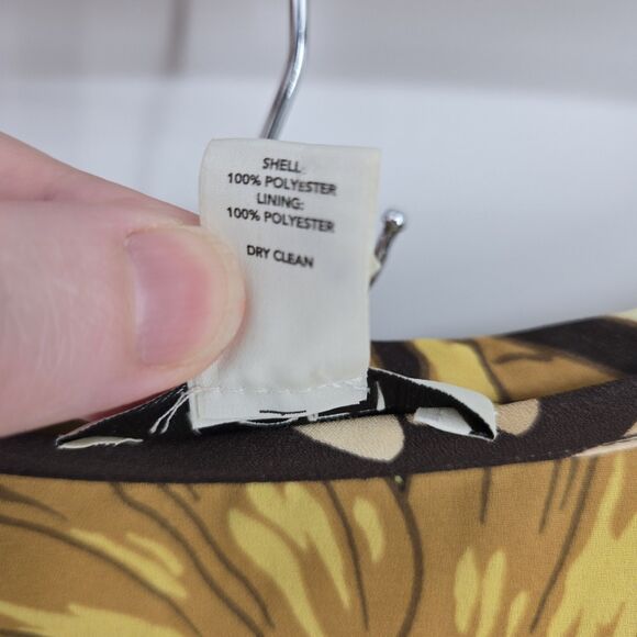 Loft Retro Floral Pattern Flowy Skirt 2 - Picture 4 of 5